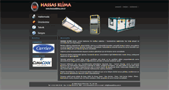 Desktop Screenshot of hassasklima.com.tr