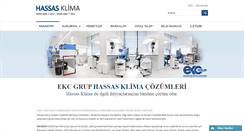 Desktop Screenshot of hassasklima.com